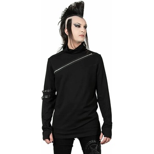 KILLSTAR дълъг ръкав тениска унисекс killstar - Меридиан - Черен - ksra005069