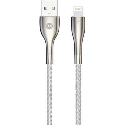 Forever GSM171006 Sleek USB/Lightning, 2,4 A, 1m, bílý
