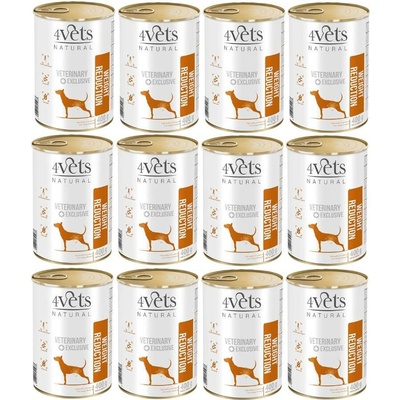4Vets Natural Veterinary Exclusive Weight reduction 12 x 400 g