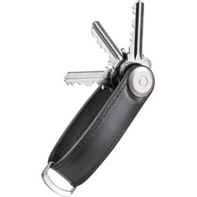 Kľúčenka Orbitkey 2.0 Hybrid Leather Silver/Black