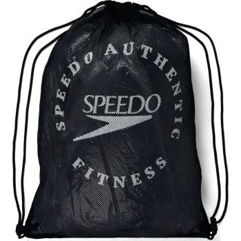 Speedo printed mesh bag черен