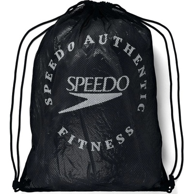Speedo printed mesh bag черен