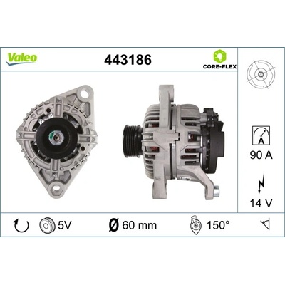 generátor VALEO 443186