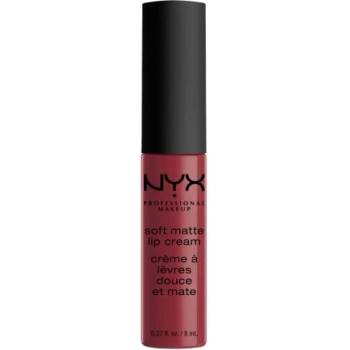 NYX Cosmetics Soft Matte Lip Cream матово кремообразно червило 8 ml нюанс 25 Budapest