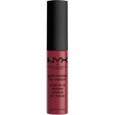 NYX Cosmetics Soft Matte Lip Cream матово кремообразно червило 8 ml нюанс 25 Budapest