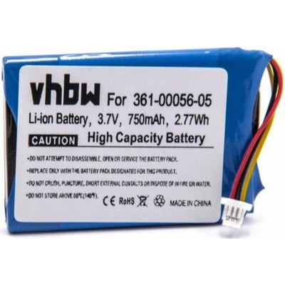 VHBW Batéria pre Garmin Nüvi 40 / 52 / 56LMT / 68LMT, 750 mAh - neoriginálne