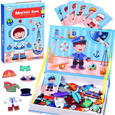 JOKOMISIADA Magnetická skládačka 59ks