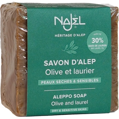 Najel mydlo Aleppo s 30 % vavrínovým olejom 185 g