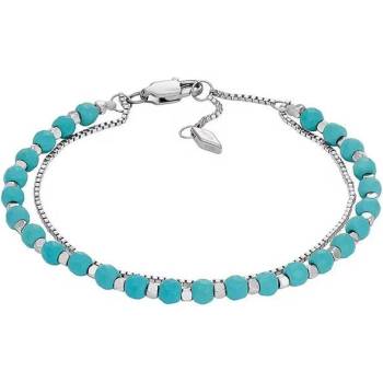 Fossil Дамска гривна с тюркоаз Fossil JF04445040 (JF04445040)