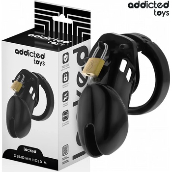 Пенис клетка за абсолютен контрол, размер M - Penis Cage Obsidian (D-242955)