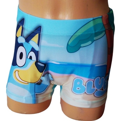 Eplusm Chlapecké plavky BLUEY boxerky modré Modrá – Zboží Dáma Eplusm Chlapecké plavky BLUEY boxerky modré Modrá – Zboží Dáma