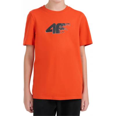 4F Tshirt M3515 oranžová