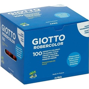 GIOTTO Robercolor Тебешир Red 100 бр (<![CDATA[F539603]]>)