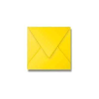 Obálka Clairefontaine, 165 x 165 mm, žltá, 20 ks