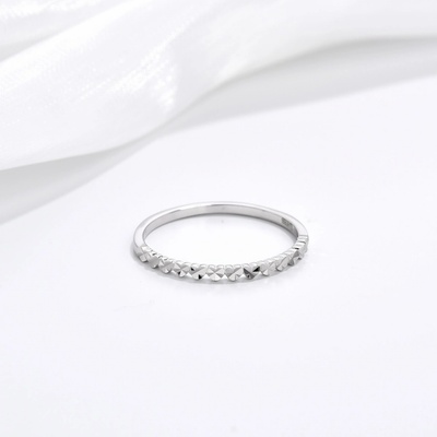 Jan Kos jewellery Stříbrný prsten bez osazení MHT 2960 SN