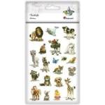 TITANUM Convex stickers soft animals mix 19pcs