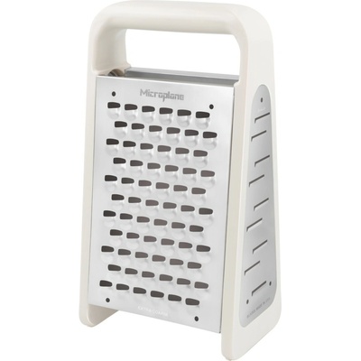 Microplane Štvorstranné strúhadlo PureCut s 5 ostriami, šedá 34942