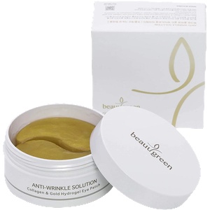 BeauuGreen Хидрогел пачове за зоната под очите Gold&Collagen, 60 бр (3033008)