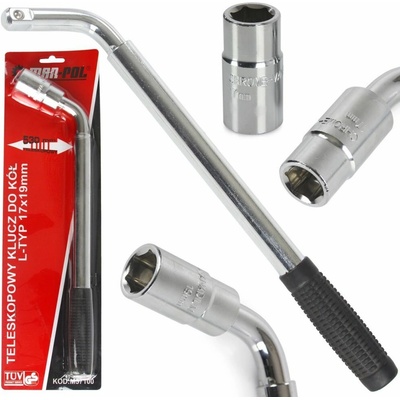 Mar-Pol Teleskopický kľúč na kolesá L 17/19mm M57100