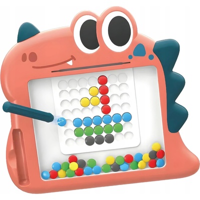 Woopie Magnetická tabule pro děti Montessori MagPad Dinosaurus