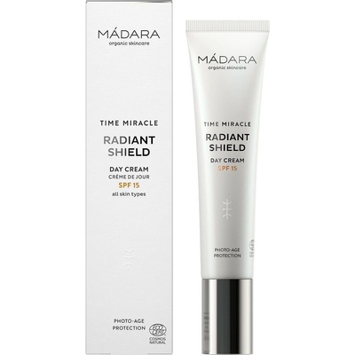 Mádara Time Miracle Radiant Shield denný krém s SPF 15 40 ml