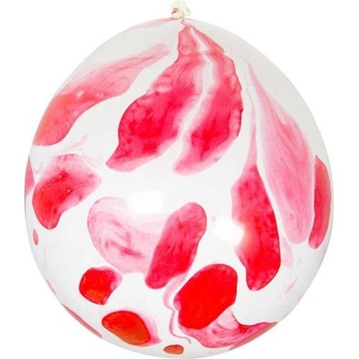 Folat Latexové balonky Halloween bílé krvavé