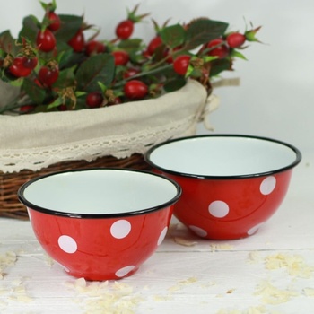 Isabelle Rose Plechová miska 600 ml