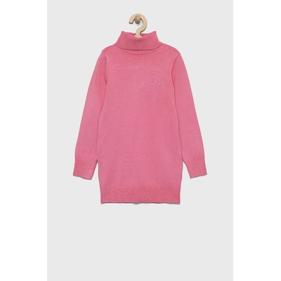 GUESS Детски пуловер Guess в розово от лека материя (J2YR01.Z17X3)