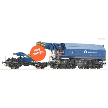 Image 1 of Roco Дигитален железопътен въртящ се кран, VolkerRail (7320023)