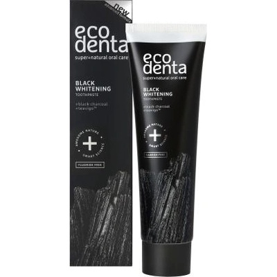 Ecodenta Toothpaste Black Whitening избелваща паста за зъби 100 ml