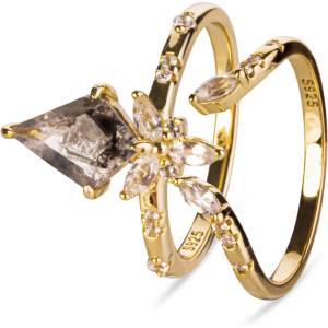 Silenti Jewelry Сребърен пръстен "Стабилност" - 10 - 62 мм (19.7мм диам. )