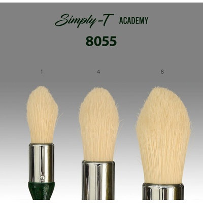 Štetec Simply-T Academy 8055 - Mop, okrúhly Veľkosť štetca: 1