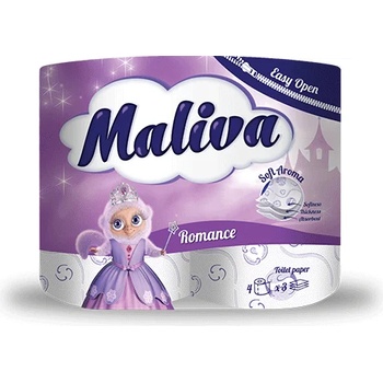 Image 1 of Maliva Тоалетна хартия Малива 4бр. Романс (м-8101)
