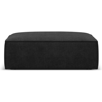 Mazzini Sofas Тъмносива шенилова табуретка Vanda - Mazzini Sofas (MAZ_POUF_142_F1_VANDA9)