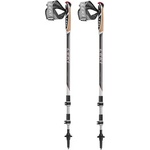 LEKI Poles Traveller Alu black/silvergray/neonyellow 90-130 cm (65326011)