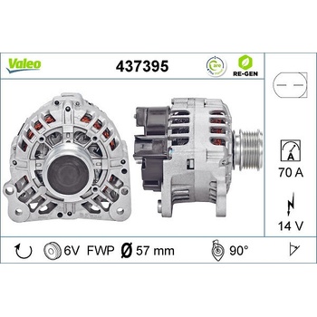 generátor VALEO 437395