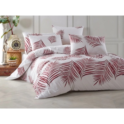 Brotex obliečky bavlna Palmera vínová 140x220 70x90