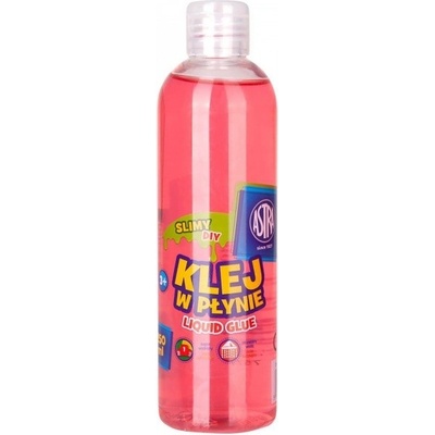 ASTRA Tekuté transparentní lepidlo SLIME Růžové, 250 ml