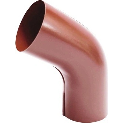 Precit Roof Koleno 60° pre odkvapový zvod 87 mm plech oxidovaná červená