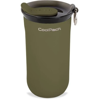 COOLPACK Термочаша за кафе TOM 350 мл - OLIVE GREEN - CoolPack