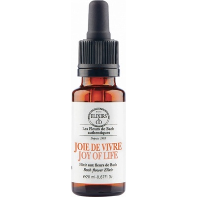 Elixirs & Co. BIO Bachove kvetové esencie Radosť zo života JOY OF LIFE 20 ml