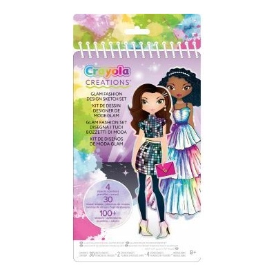 Crayola Creations: малък албум с аксесоари на моден дизайнер