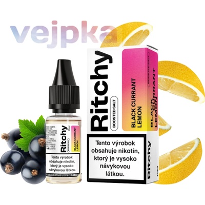 Ritchy Salt Black Currant Lemon 10 ml 10 mg