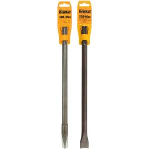 DEWALT Комплект длета DeWALT SDS MAX плоски 25 мм, връхни, дължина 400 мм (2 бр. ) DT9000 (DT9000)