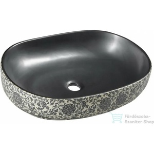 SAPHO Priori 60x40 cm black/blue (PI026)