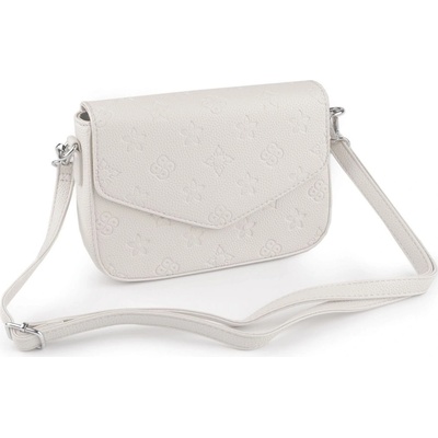 Kabelka crossbody 23x16 cm krémová nejsvět.