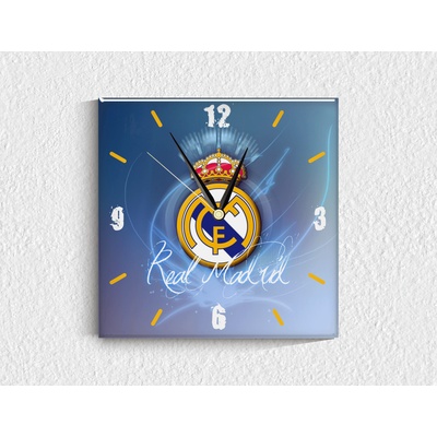 Стъклен стенен часовник 003