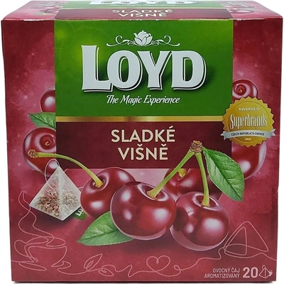 Loyd ovocný čaj aromatizovaný s príchuťou višne 20 x 2 g