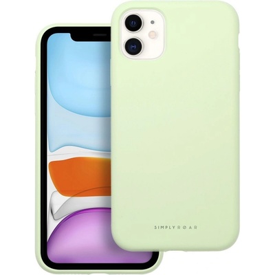 Roar Cloud-Skin Case - iPhone 11 Light zelené