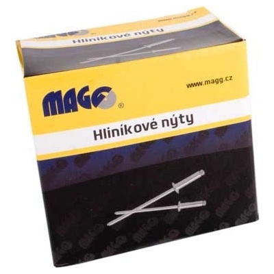 MAGG Hliníkové nýty 4,8x15,9mm - 500 ks PHTALN48159 – Hledejceny.cz
